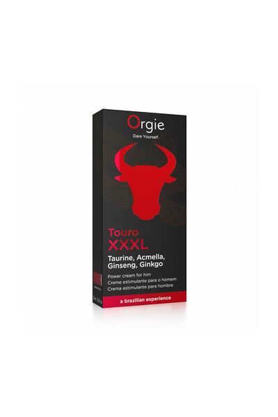 Orgie Erection cream, Touro, 15 ml