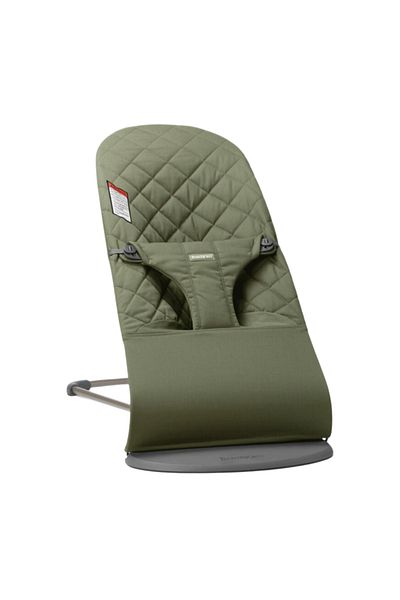 BabyBjörn Babybjorn - Balansoar clasic din material matlasat, Balance Bliss, Verde închis