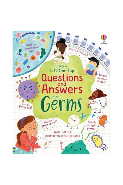 Usborne Publishing Lift-the-flap Questions and Answers about Germs