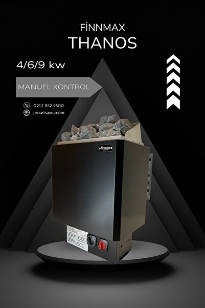 FİNNMAX 6KW THANOS MANUEL - FİNNMAX SAUNA SOBASI