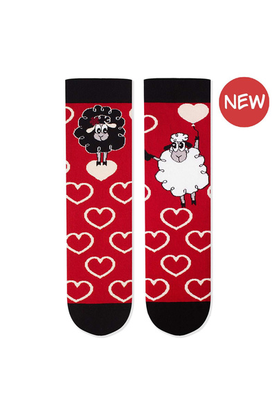 Pirin Hill Sosete bumbac Arty Socks Oita Indragostita Rosu
