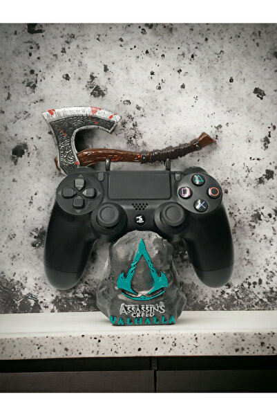 Modeltek Oyun Kolu Standı Assasin's Creed Valhalla Gamepad Stand