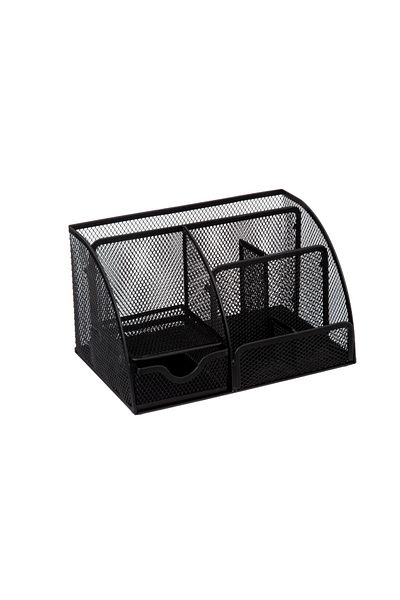 5five Simple Smart Havi desk organizer, metal, black, 22 x 14 x H 13 cm