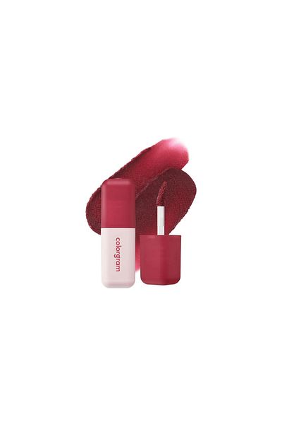 colorgram Nude Blur Tint #09 Red Bomb 5g - deep red satin lip tint