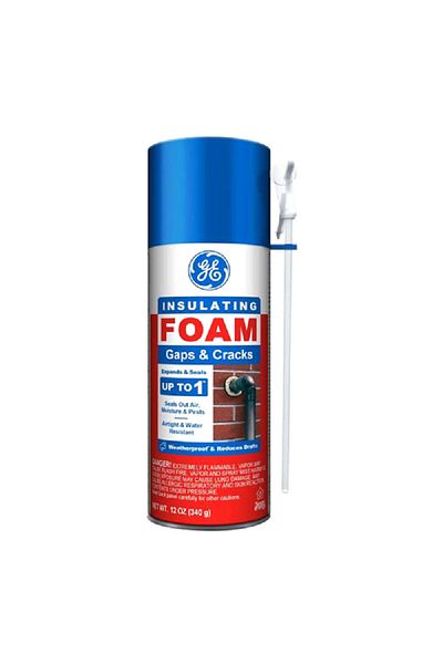 GE Gaps and Cracks Insulating Foam Sealant White 12oz