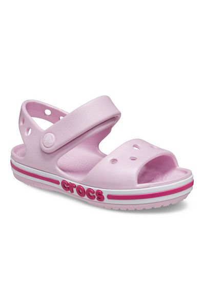 Crocs Sandale Crocs Bayaband Sandal Kids 33-34 EU - J2 US Roz - Ballerina Pink/Candy Pink