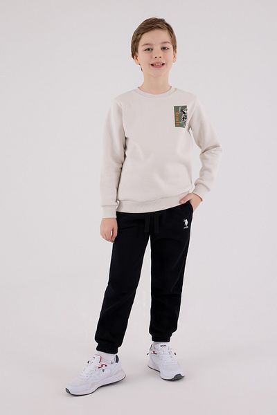 U.S. Polo Assn. Licensed Boys' Bottom Top 2 Piece Tracksuit Set