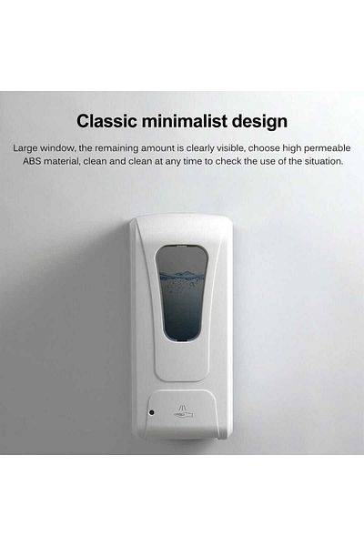 Trendy's Disinfectant dispenser, 1000 ml with matte white sensor