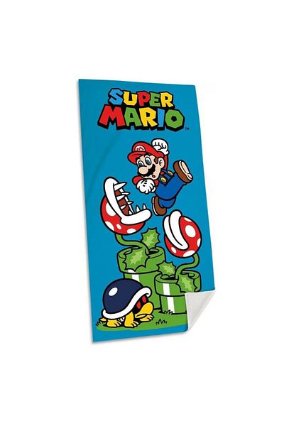 Super mario Children's bath towel, 100% cotton, 70x140 cm, multicolor, Super Mario