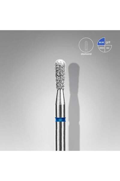 STALEKS Elmas Kibrit Freze EXPERT, Mavi, Çap 2,3 mm, Çalışma Kısmı 5 mm