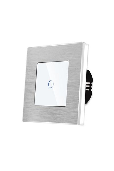 luxion LUXION Simple Touch Switch with Glass and Aluminum Frame, Wi-Fi