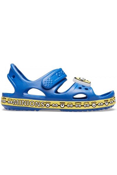 Crocs Sandale Crocs Fun Lab Crocband II Minions Sandal 19-20 EU - C4 US Albastru - Blue Jean