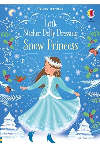 Usborne Little Sticker Dolly Dressing Snow Princess