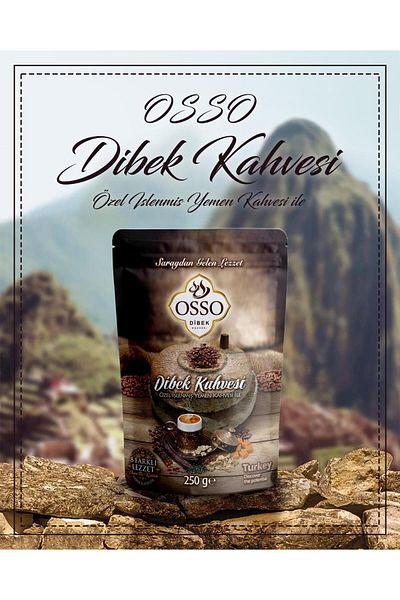 Osso 4-Pack Dibek Coffee (4X200=800Gr)
