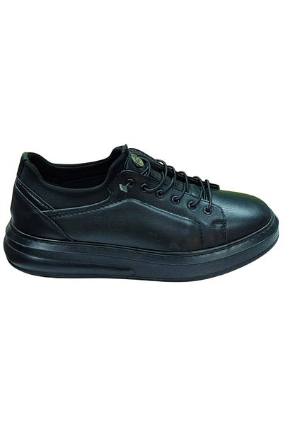 BE FAST ONE F-80 Men's Black (40-44) Leather Casual Sports Shoes