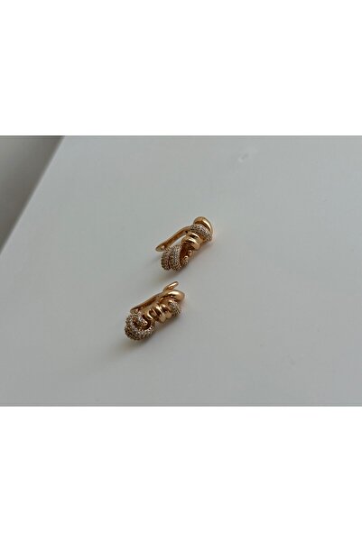 Owentis Steel Stone Knot Model Design Adelanto Earrings -Does Not Darken-