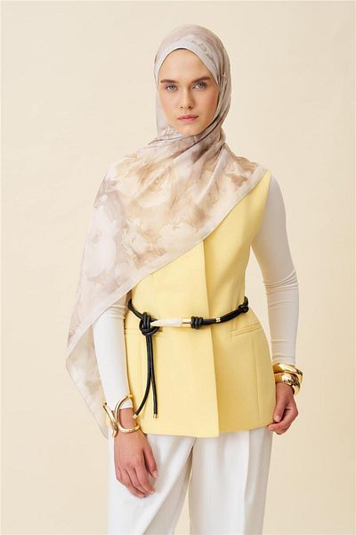 İpekhan Jardin Secret Collection Soft Shawl 3062-15