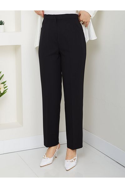 Moda İncir Plus Size Pants with Pockets