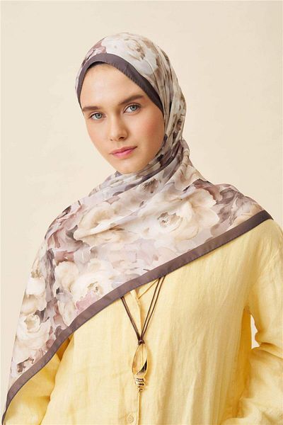 İpekhan Jardin Secret Collection Soft Shawl 3061-08