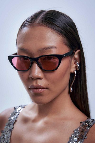 Bilge Karga Elmer Black Red Sunglasses