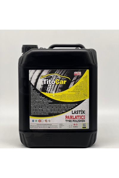 titocar Lastik Tampon Parlatıcı Sıvı 5 lt