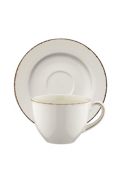 Bonna RETRO Porcelain cup and saucer 230ml (E100 RIT 01CFT)