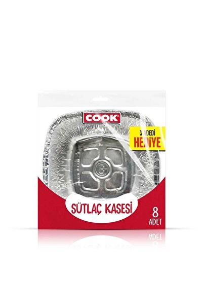 Cookc Alüminyum 5+3 Sütlaç Kasesi (8 PAKET 64 ADET)