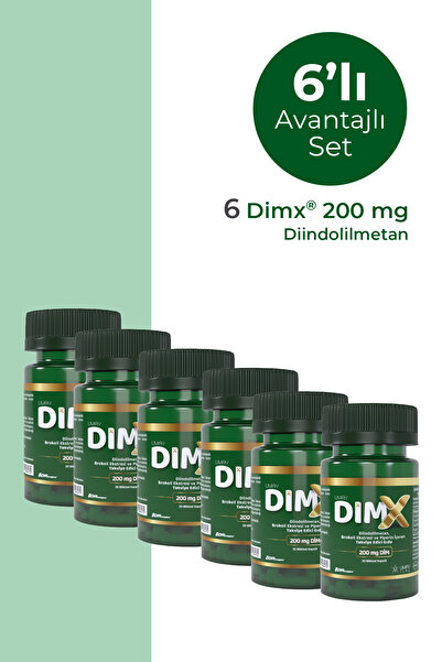 umay dimx DimX® 200 mg 30 DR Kapsül- 6 Kutu