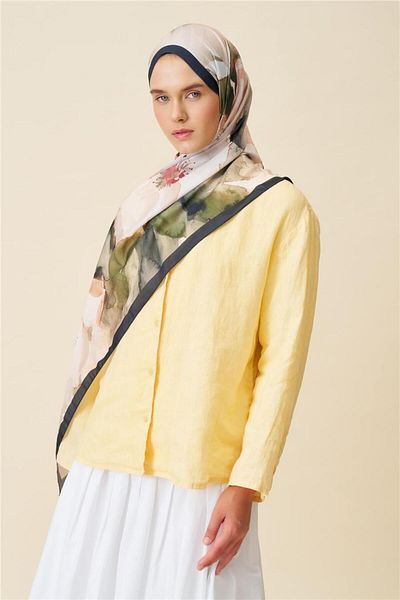İpekhan Jardin Secret Collection Soft Shawl 3063-01
