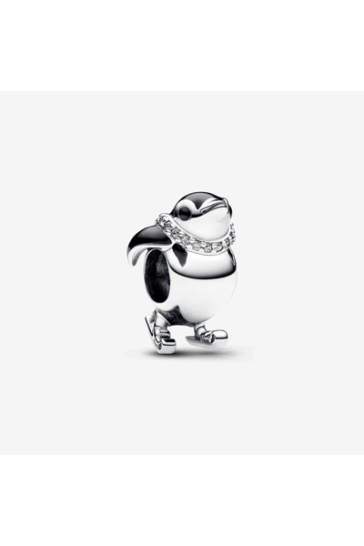 Pandora Kayak Yapan Penguen Charm 925 ayar gümüş