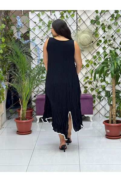 Punta Otantik Vl7051 Spanish Voile Dress Black