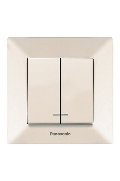 PANASONIC Switch with LED Arkedia Panasonic Beige