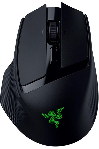 RAZER Basilisk Mobile Portable Ergonomic Wireless Gaming Mouse: 10 Programmable Controls HyperScroll