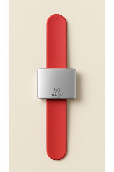 mirenza cosmetic Magnet Buckle Wristband Red Cord Wristband Practical Holder for Filkete and Metal Buckles