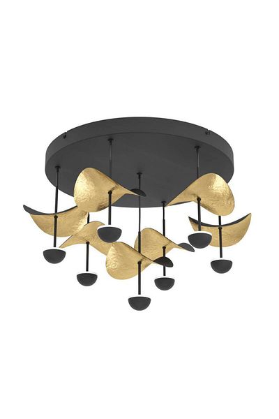 Eglo 390411 "Dracera" Steel Black Ceiling Light