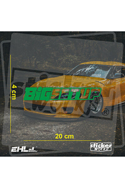 Sticker Works ملصق إعداد كبير