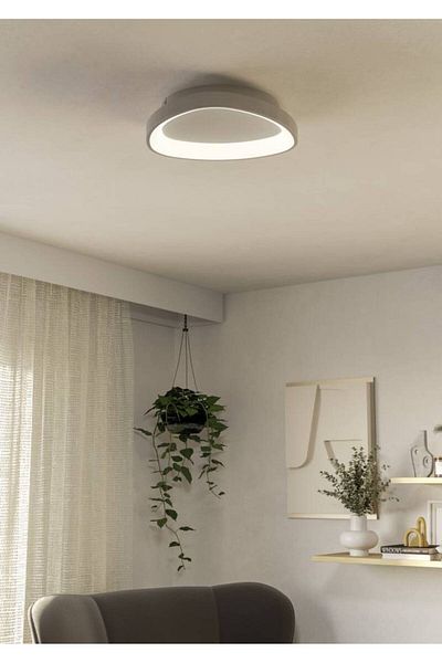 Eglo 901583 "Loretello" Plastic, Steel White Wall Ceiling Luminaire
