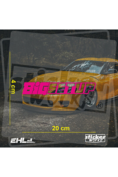 Sticker Works ملصق إعداد كبير