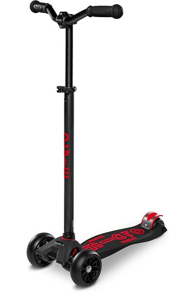 Micro Micro MMD087 Maxi Deluxe Pro Scooter, Black/Red