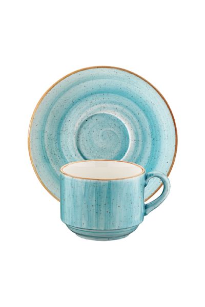 Bonna AQUA Cup and saucer set 210ml (AAQ GRM 01CFT)