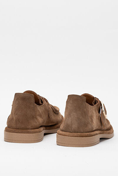 Dericlub Dericlub Women &Apos; S Comfort Casual Shoes Real Leather Rc 40228 Tobacco