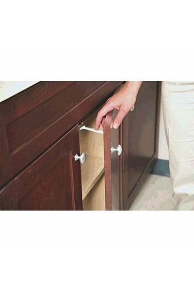 Safety 1st مزاليج خزانة وأدراج بلاستيكية متينة، مُختبرة للأطفال الصغار، مكونة من 7 قطع