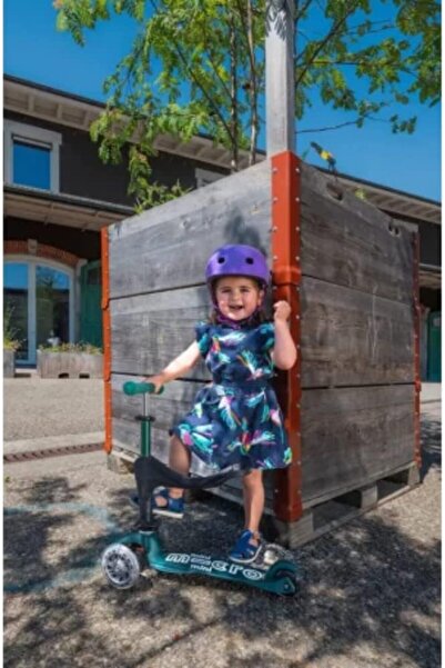 Micro Scooters- Mini Deluxe 3 in 1 Deluxe Eco - Green| Scooter for Kids | Kids Scooter | Scooter wit