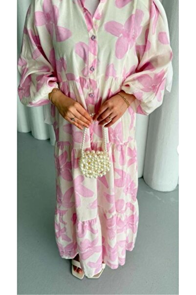 VELLICHOR ΦΟΡΕΜΑ MODAL FABRIC ΑΝΘΙΣΤΑΣΙΣ ΜΕ ΚΟΥΜΠΙ - ΡΟΖ