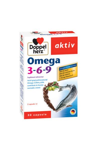 Doppelherz Aktiv Omega 3-6-9 x 30 Capsules