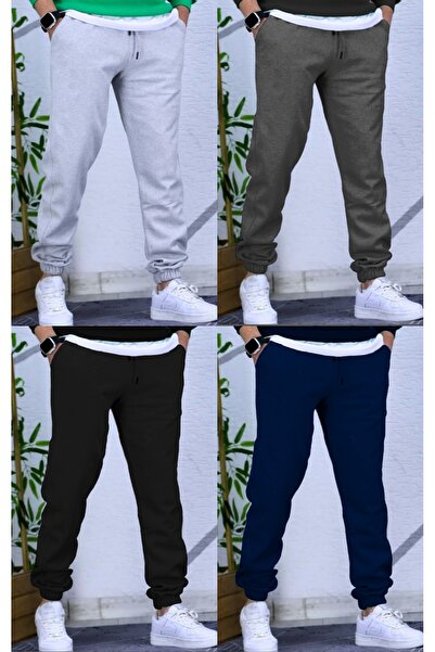 THE WHITE Φαρδιά 4 τεμαχίων αθλητικό παντελόνι με λαστιχένιο πόδι