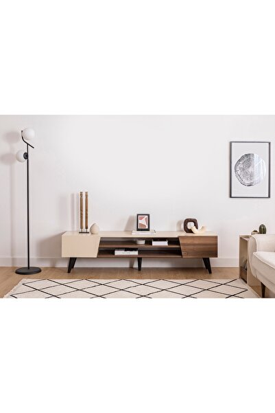 Vivense CLARK TV SEHPASI, CEVİZ BEJ