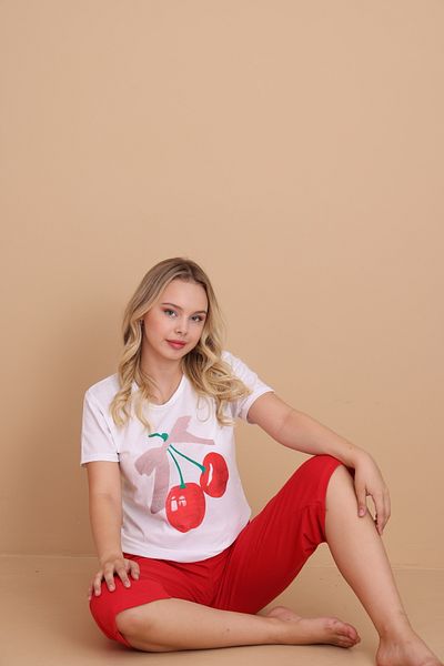 STELLAPİNK Set de pijamale din bumbac pentru femei