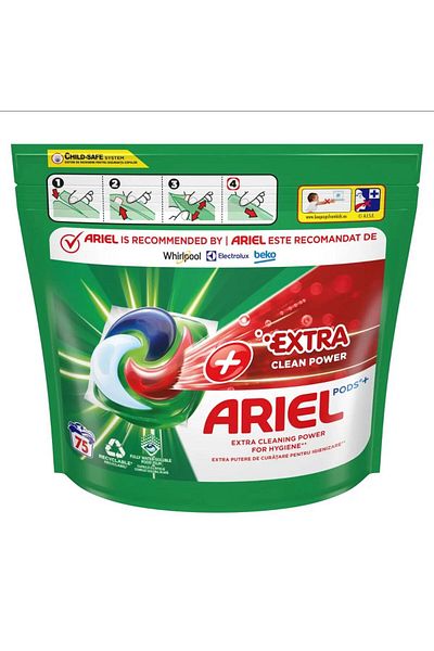 Ariel Ariel PODS+ Extra Clean Power Laundry Detergent 75 capsules