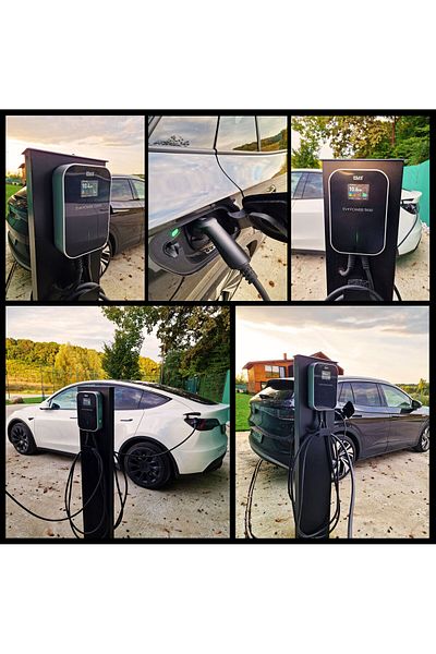 iHunt Stație de încărcare pentru mașini electrice EV Power 22KW, 380V/32A, Tip 2